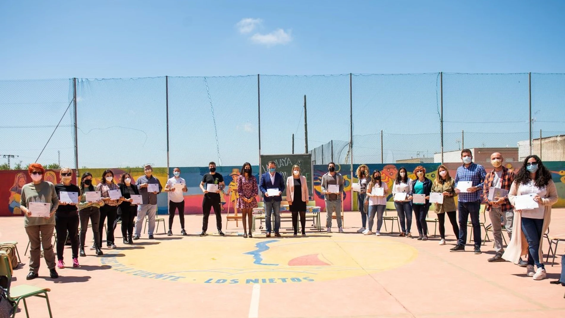 EIP Félix Rodríguez de la Fuente de Los Nietos, ejemplo de buenas prácticas al sacar las aulas a la playa