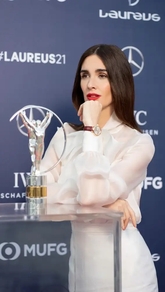 La actriz española Paz Vega ha sido la presentadora de la gala de los premios Laureus 2021
