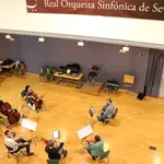Imagen de archivo de un ensayo del grupo de Cámara de la Orquesta Sinfónica de Sevilla