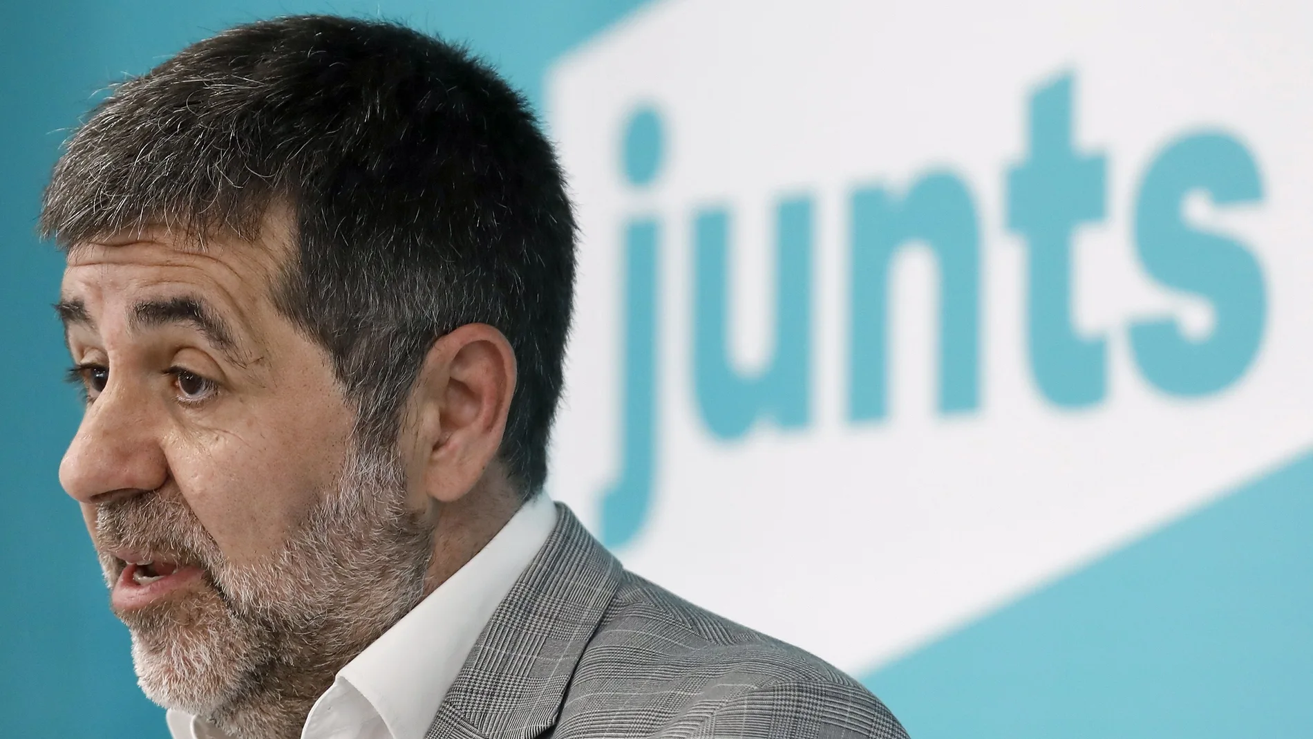 El secretario general de JxCat, Jordi Sànchez, durante una rueda de prensa