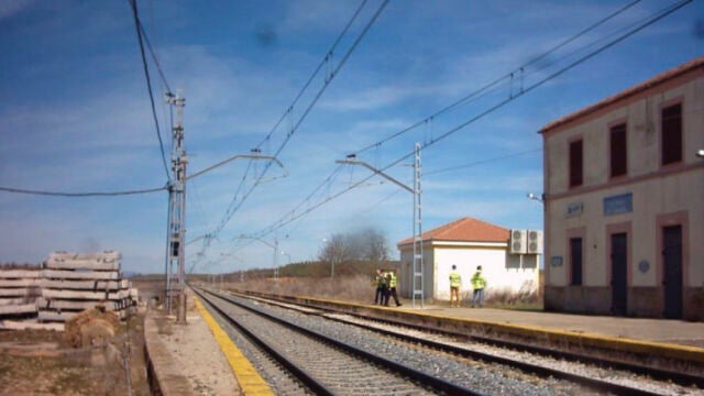 Estación de Espinosa-El Caballo (Palencia)