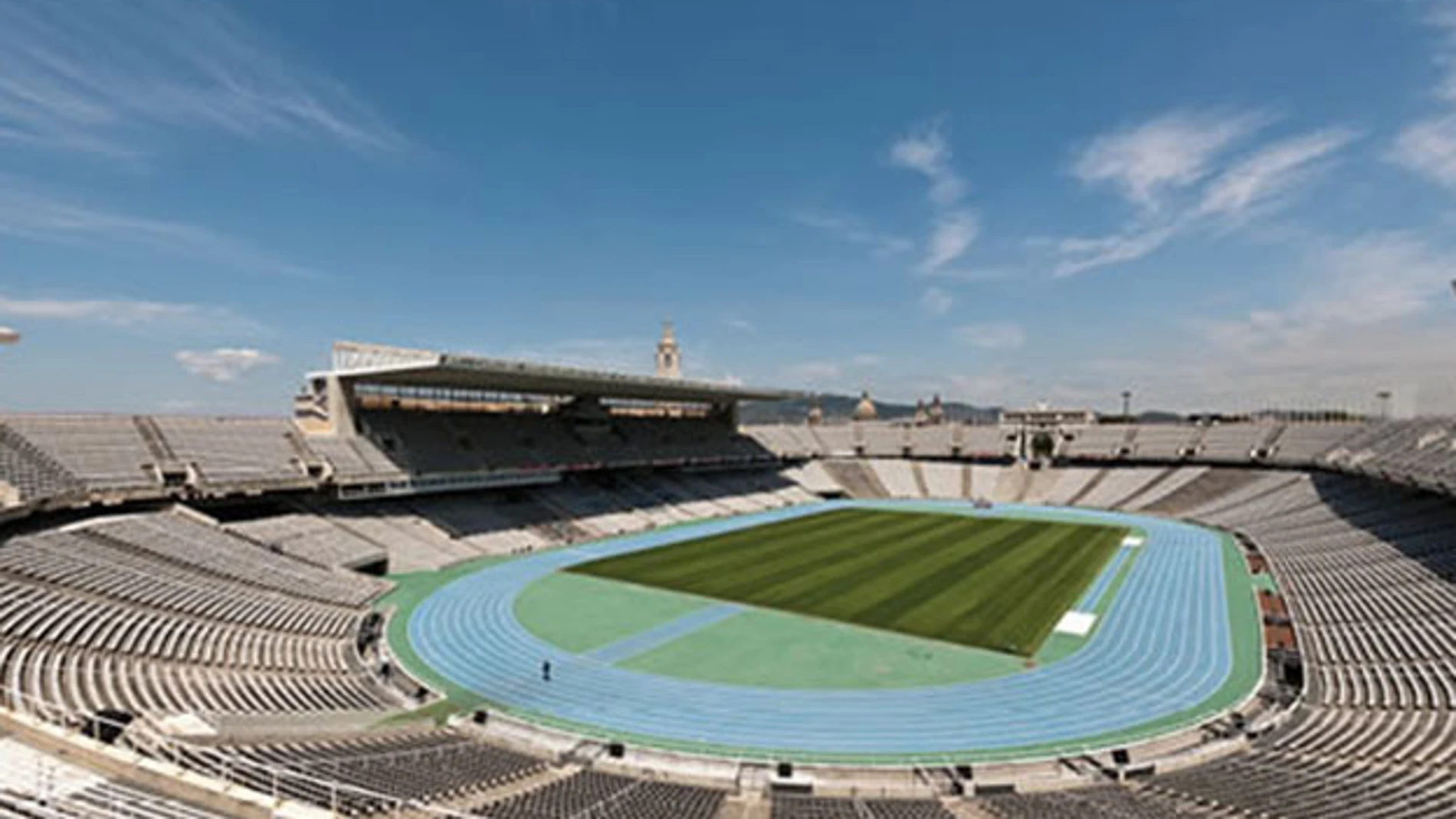Estadio Olímpico Lluís Companys en Montjuïc.