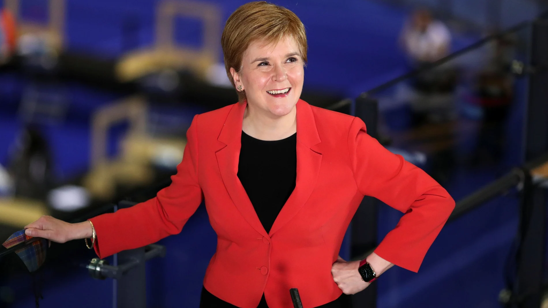 La ministra principal de Escocia, la nacionalista Nicola Sturgeon fue la triunfadora de las elecciones del jueves