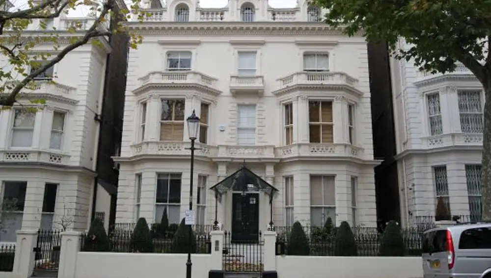 La mansión de los Beckham en un exclusivo barrio de Londres