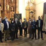 La presidenta de la Diputación de Palencia, Ángeles Armisén, entrega la obra