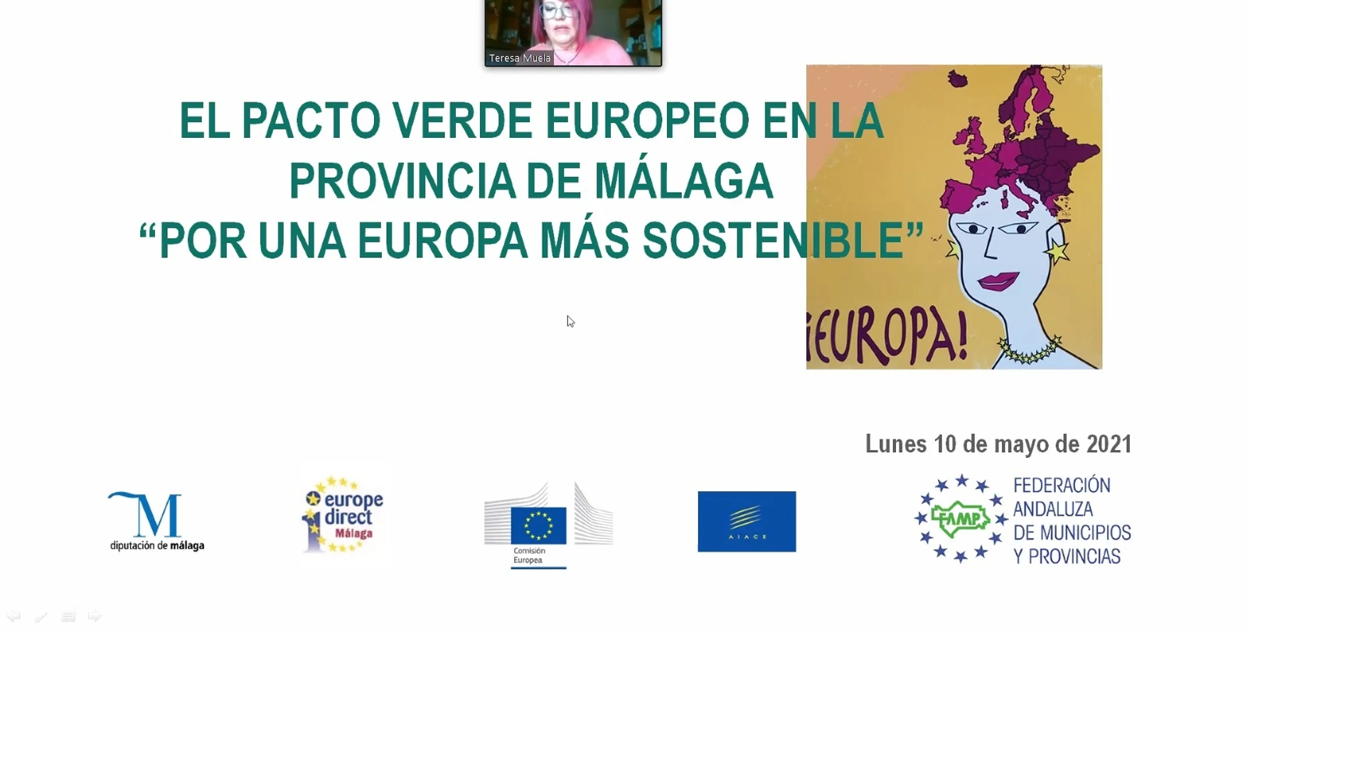 FAMP participa en una jornada sobre el Pacto Verde Europeo en la provincia de Málaga