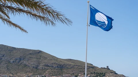 Bandera Azul Playa La Azohía, en Cartagena.