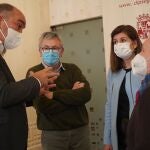 El presidente de la Diputación de Segovia, Miguel Ángel de Vicente, se reúne con los representantes de las asociaciones del Tercer Sector