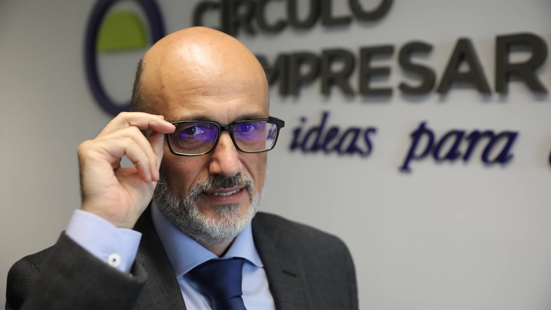 Manuel Pérez-Sala, presidente del Circulo de Empresarios.@Cipriano Pastrano