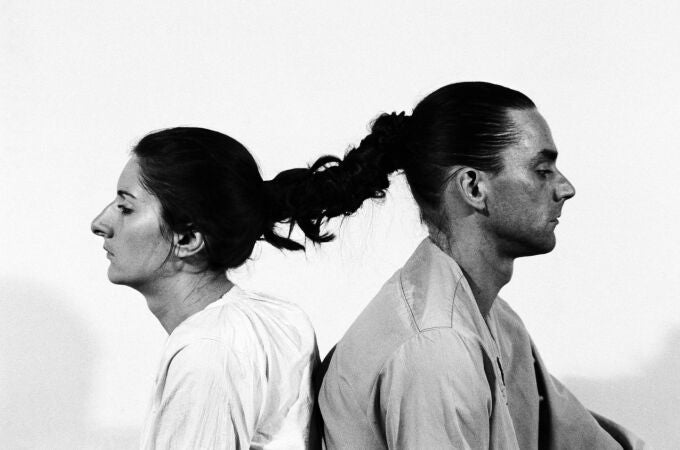 "Relation in Time" es una de las "performances" más conocidas de Marina Abramovic