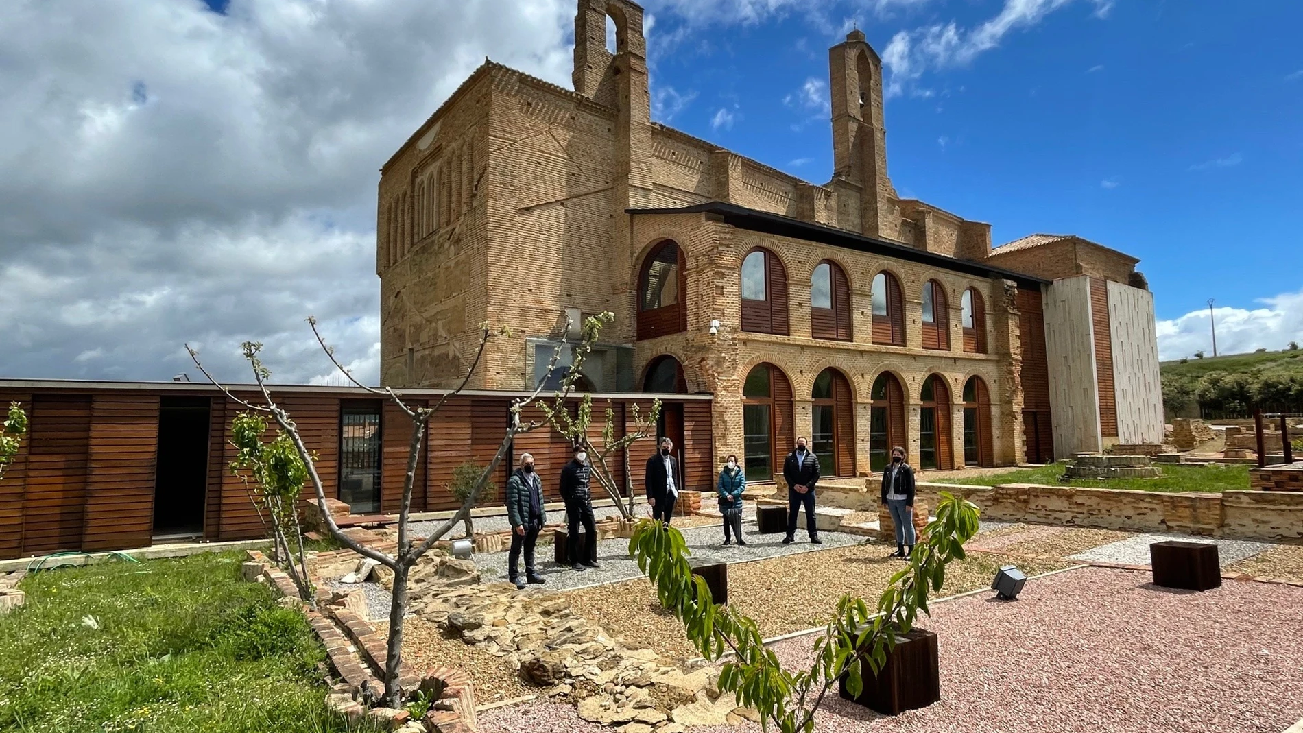 La Junta recibe las obras de reparación de la iglesia de La Peregrina de Sahagún (León) que albergará las Edades del Hombre