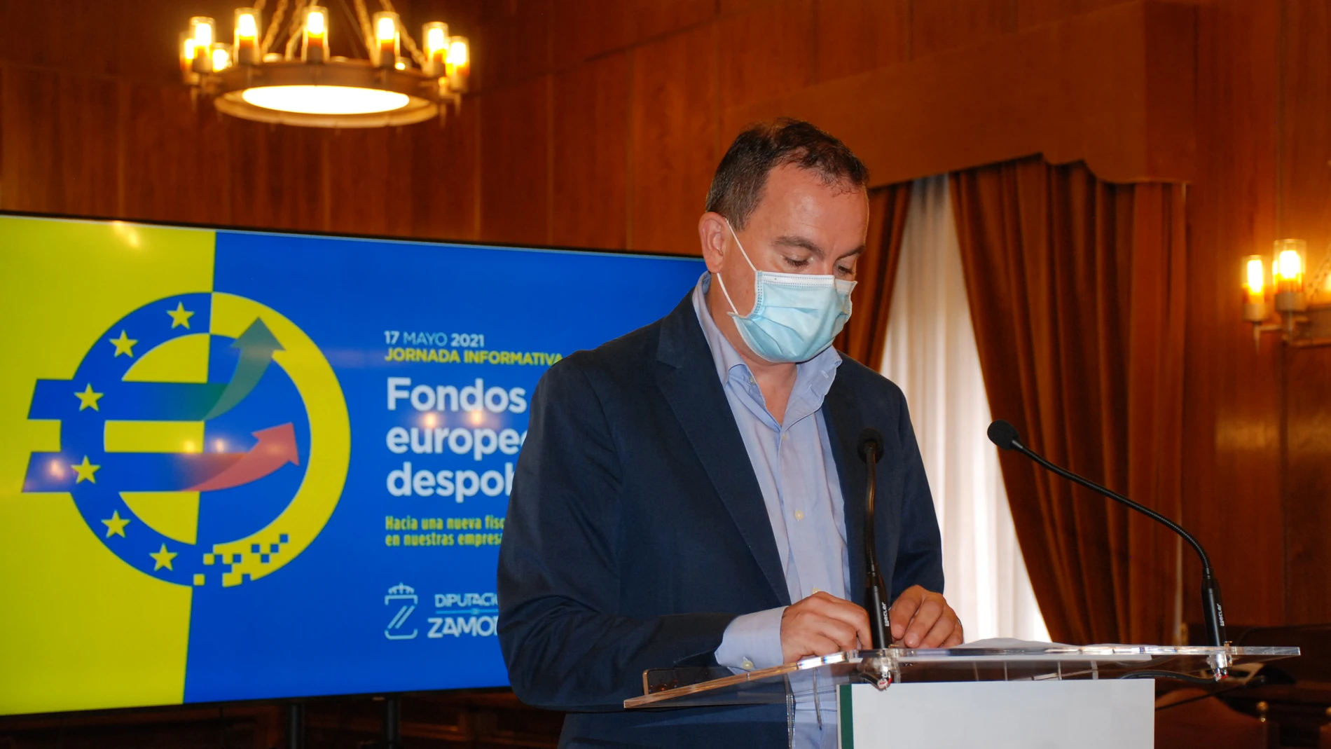El presidente de la Diputación de Zamora, Francisco José Requejo, presenta la jornada