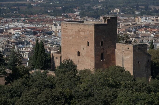Imagen del conjunto monumental de la Alhambra