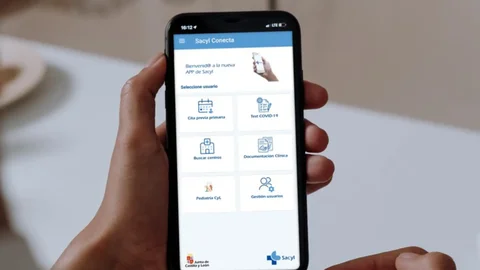 La aplicación Sacyl Conecta