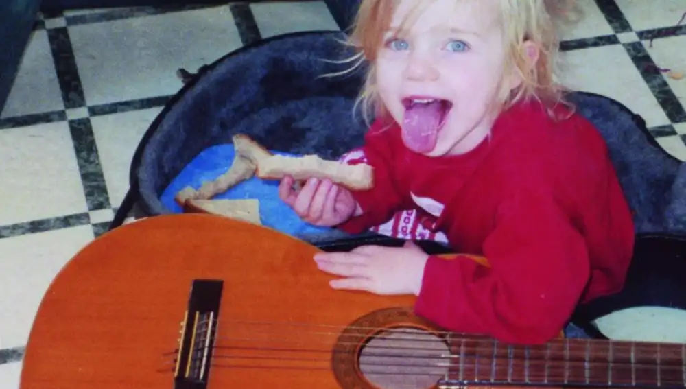 Billie Eilish, de pequeña, una imagen de su álbum familiar