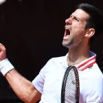 Novak Djokovic remontó su partido de cuartos contra Tsitsipas