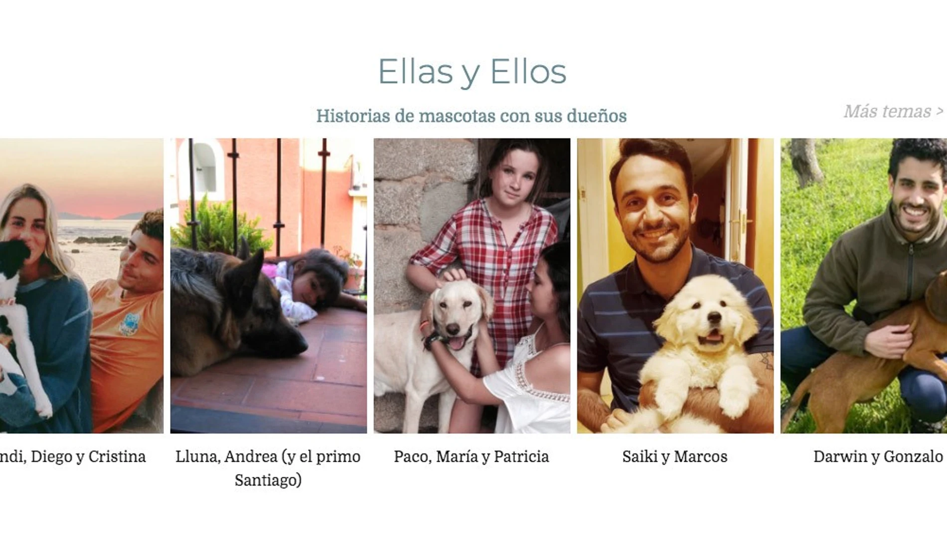 Algunos de los dueños de mascotas cuentan su relación con ellos en The Pets