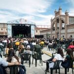 La cantante Mala Rodríguez durante un concierto que ofreció en San Isidro en El Matadero.