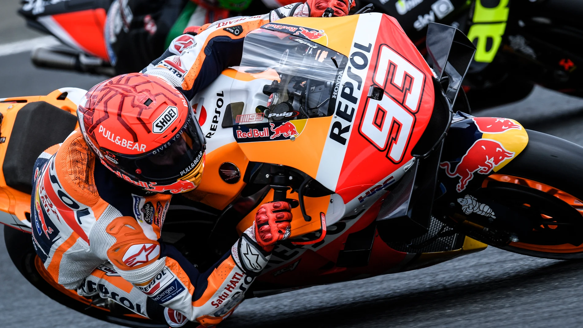 Marc Márquez, este sábado en el circuito de Le Mans durante el Gran Premio de Francia