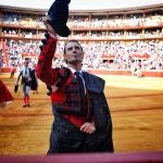 El torero Finito de Córdoba (c) durante un mano a mano con el torero Morante de la Puebla, en la corrida de toros de la Feria taurina de Córdoba en Los Califas16 MAYO 2021Joaquin Arjona16/05/2021