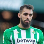 Borja Iglesias con el Real Betis.