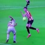 La mano del Athletic-Real Madrid