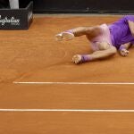 Rafael Nadal, tras su caída en la final de Roma ante Djokovic