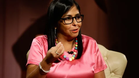 La vicepresidenta de Venezuela, Delcy Rodríguez