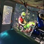 Rescate de la mujer desaparecida