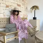 Laura Eguizabal con vestido con aires románticos/ Instagram @laura_eguizabal