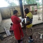 La española Clara Abella  monta una escuela infantil en Sierra Leona