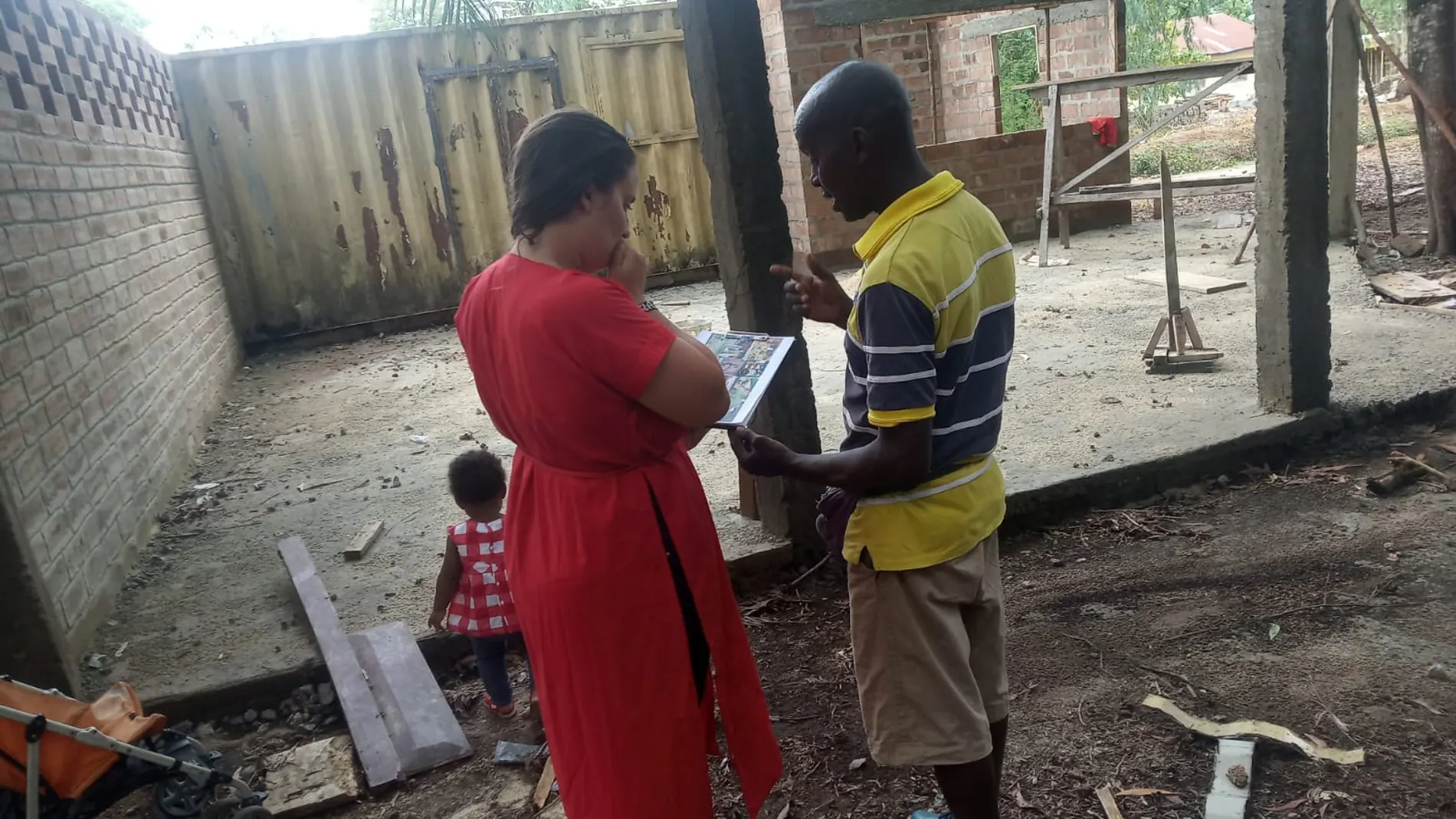 La española Clara Abella monta una escuela infantil en Sierra Leona