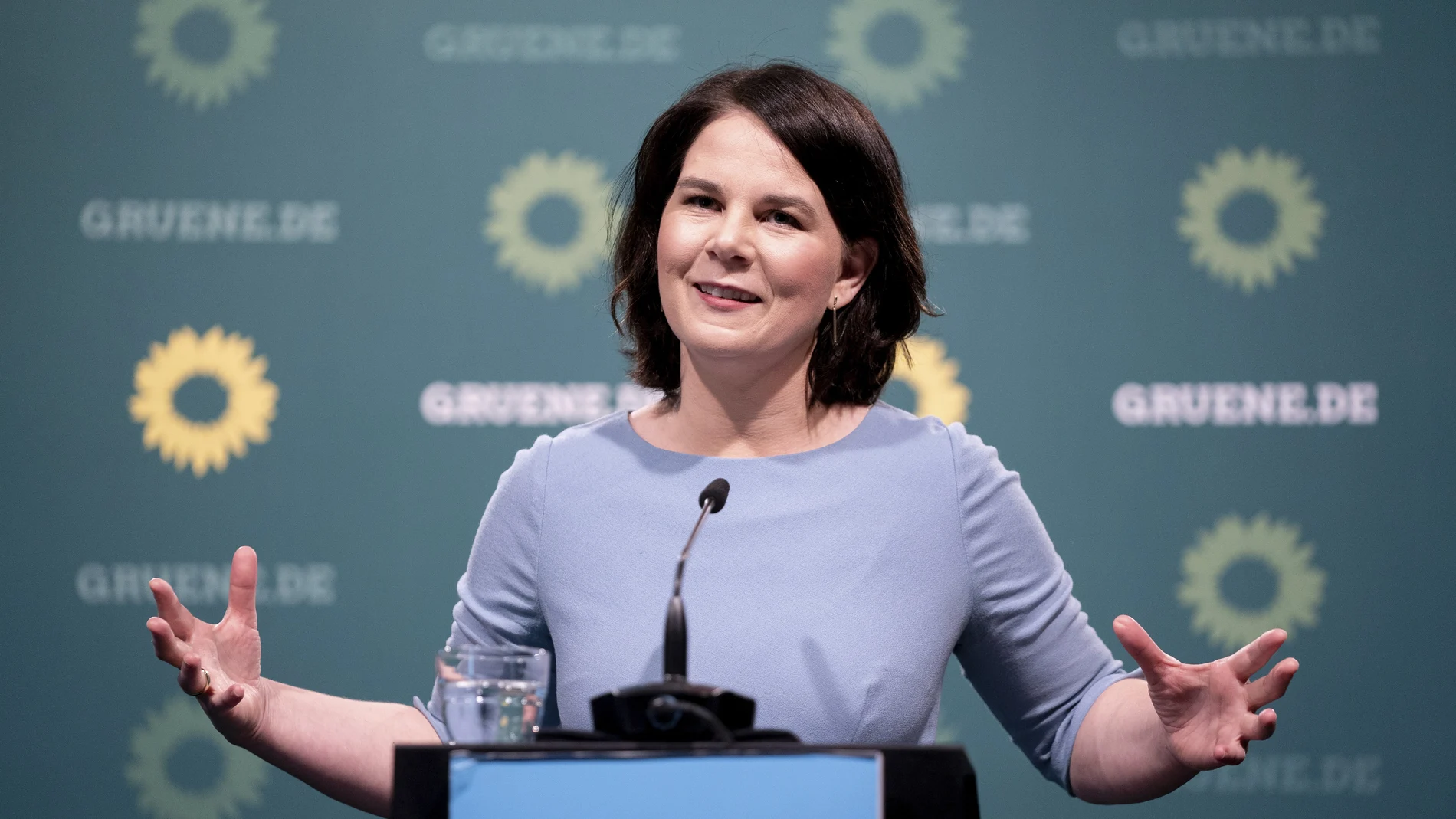 Annalena Baerbock, la candidata verde a la Cancillería en las elecciones del 26 de septiembre