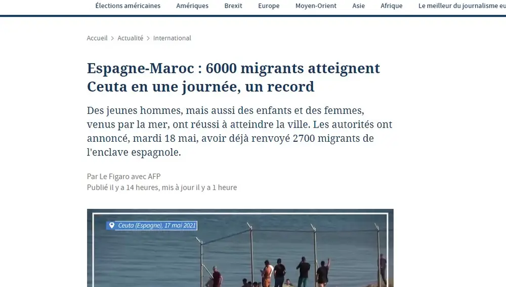 Artículo de Le Figaro