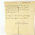 La carta del Titanic encontrada en Estados Unidos