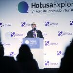 Amancio López, presidente del Grupo Hotusa, interviene en el VII Foro de Innovación Turística que se celebra en Madrid