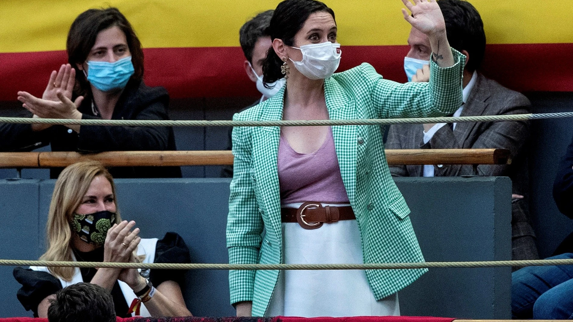 La presidenta en funciones de la Comunidad de Madrid, Isabel Díaz Ayuso