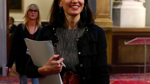 Junta de portavoces del Senado presidida por Pilar Llop.