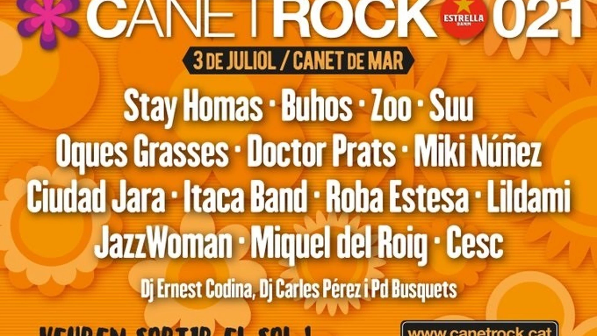 Cartel del Canet Rock 2021 CANET ROCK
