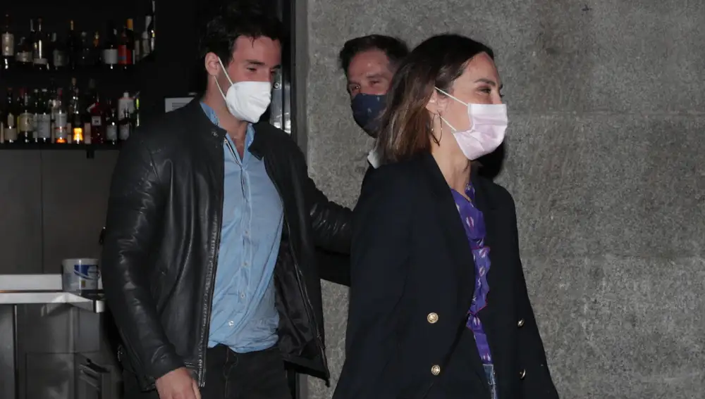 Tamara Falcó de cena con su novio.