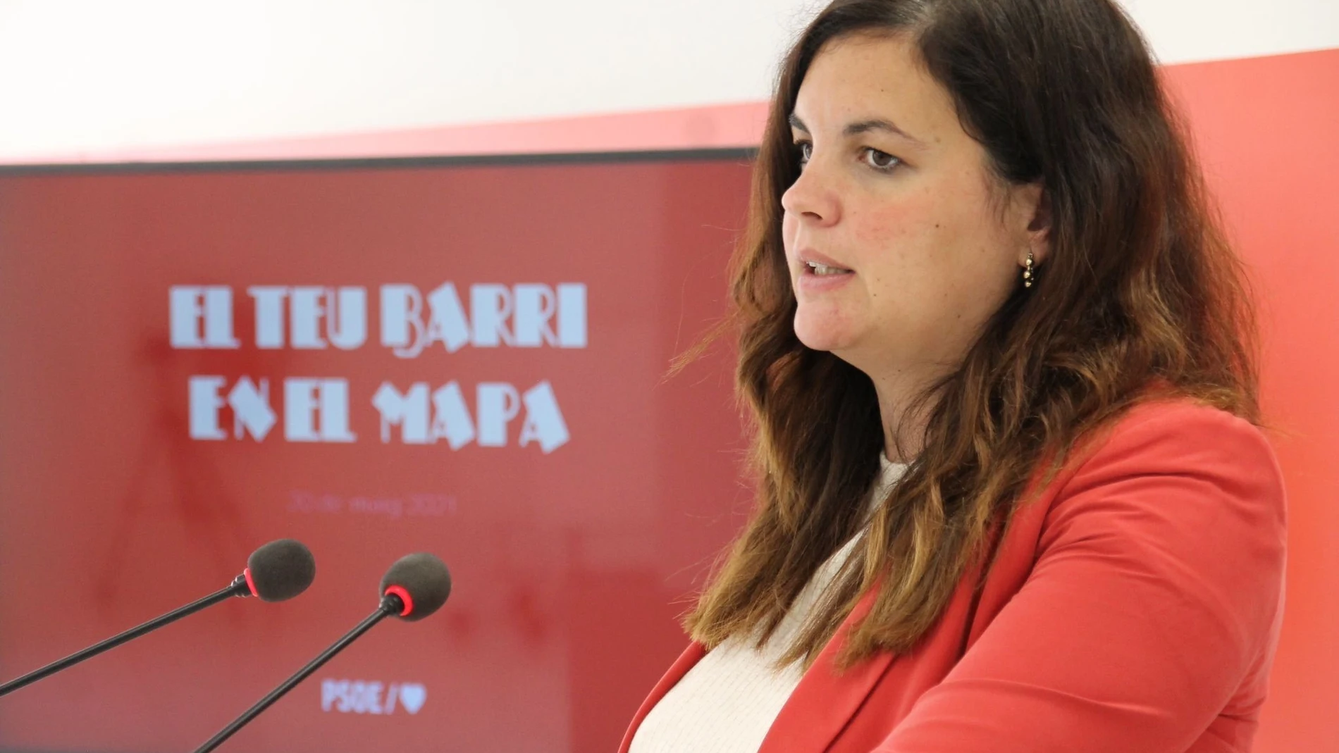 La vicealcaldesa de València, Sandra Gómez, fue quien pidió una calle para Largo Caballero