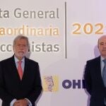 Luis Amodio, presidente de OHL, y José Antonio Fernández Gallar, consejero delegadoOHL