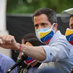 El líder venezolano Juan Guaidó