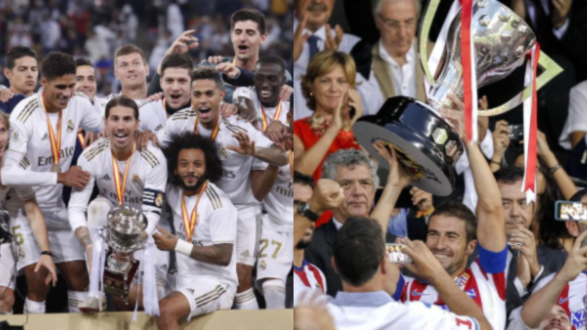 Ligas del Real Madrid y el Atlético