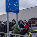Imágenes de la crisis migratoria ocurrida estos días en la ciudad autónoma de Ceuta