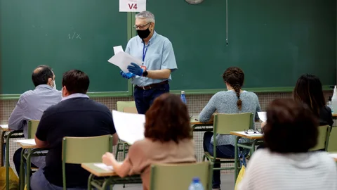 Imagen de unas oposiciones celebradas en la Comunidad Valenciana