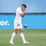 Mariano Díaz con el Real Madrid.