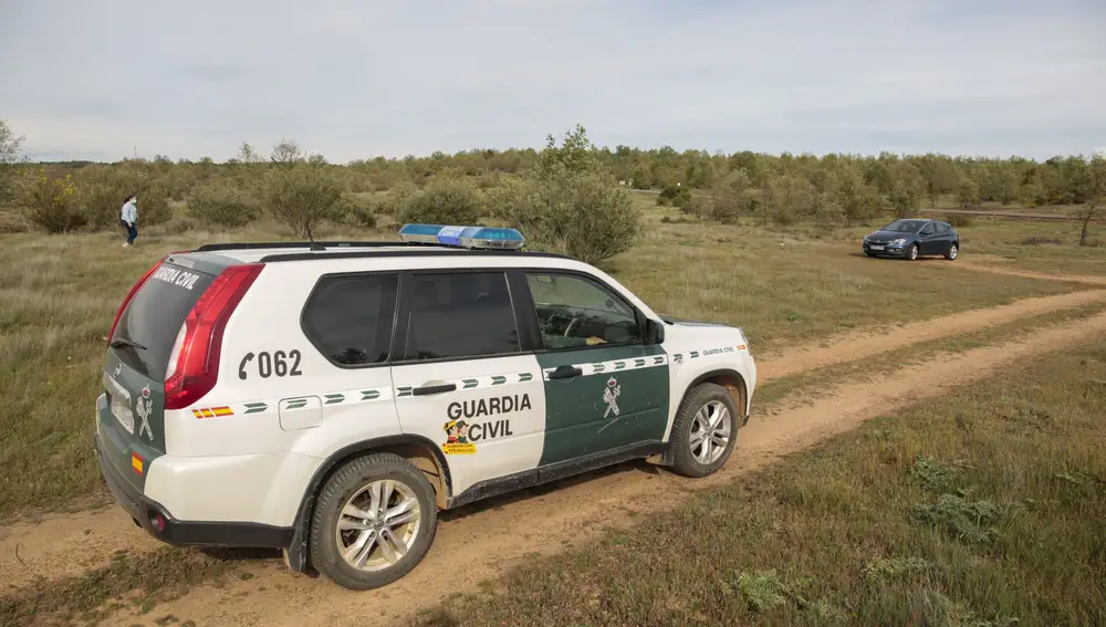 Zona de búsqueda de la mujer desaparecida en Montejos del Camino (León)