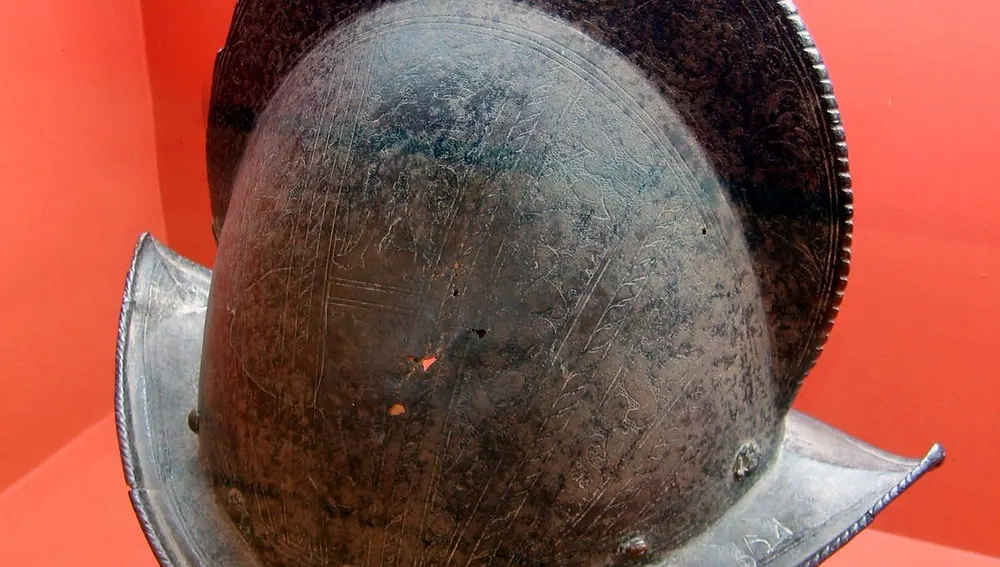 El morrión fue un tipo de casco usado por los conquistadores españoles en América