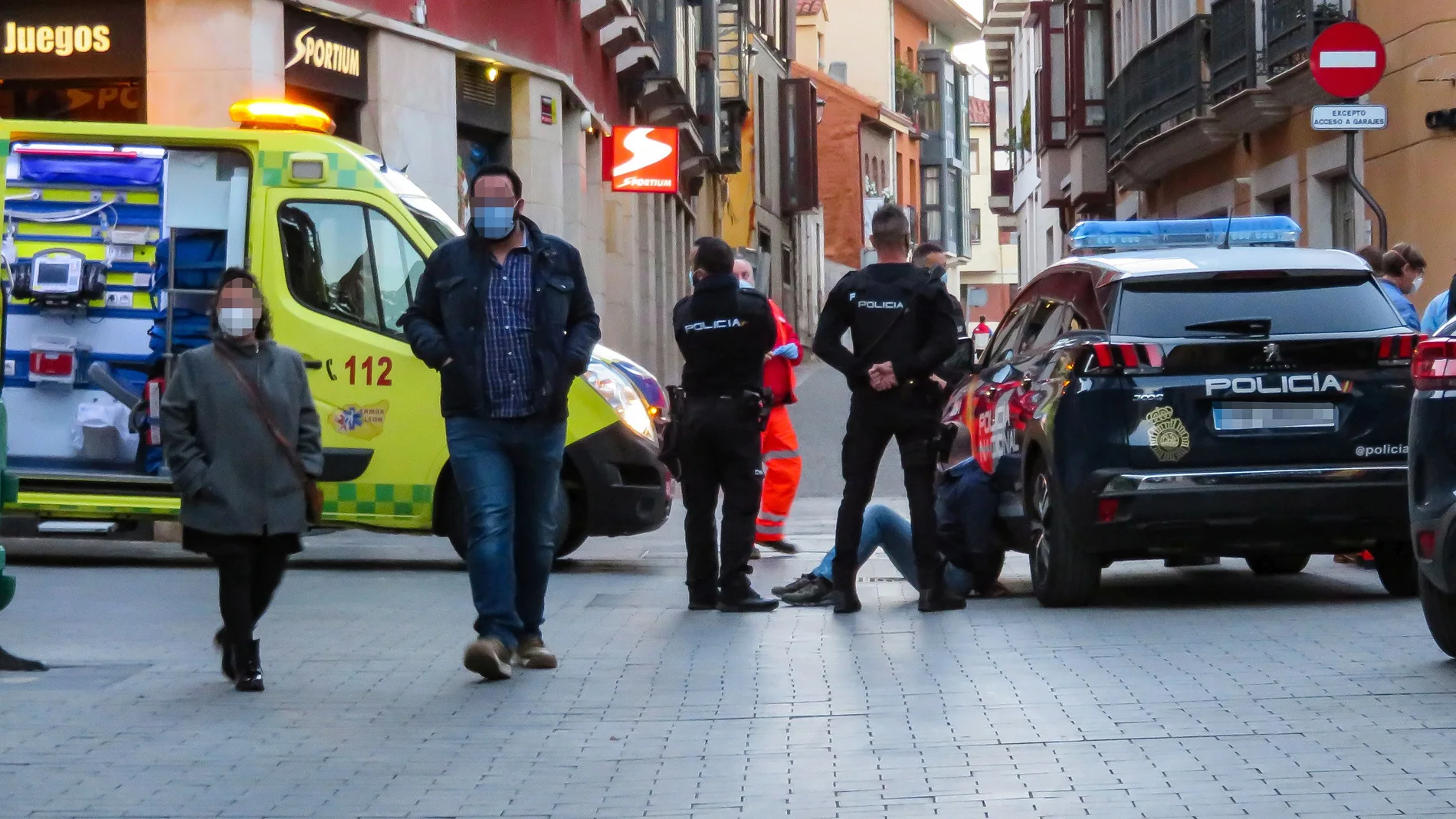 Un herido leve por arma blanca en una pelea en un bar en el centro de León capital